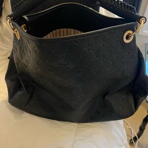 Black Designer Shoulder Bag